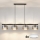 Brilagi - Suspension LED RGB+CCT dimmable sur câbles AURA LUX 4xGX53/14W/230V 2700-6500K Wi-Fi Tuya noir/fumé