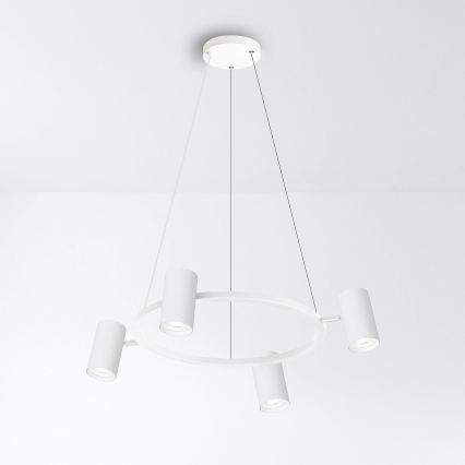 Brilagi - Suspension LED RGBW dimmable sur câble SELE 4xGU10/6,5W/230V 2700-6500K blanche