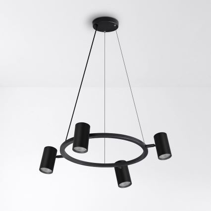 Brilagi - Suspension LED RGBW dimmable sur câble SELE 4xGU10/6,5W/230V 2700-6500K noir