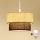 Brilagi - Suspension LED sur câble BOHO STYLE 1xE27/15W/230V Ø 25 cm crème/marron