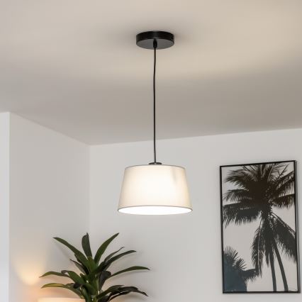 Brilagi - Suspension LED sur câble CERIA 1xE27/40W/230V Ø 25 cm gris