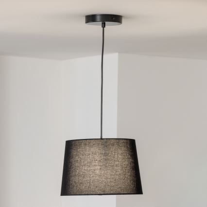 Brilagi - Suspension LED sur câble CERIA 1xE27/40W/230V Ø 30 cm noir