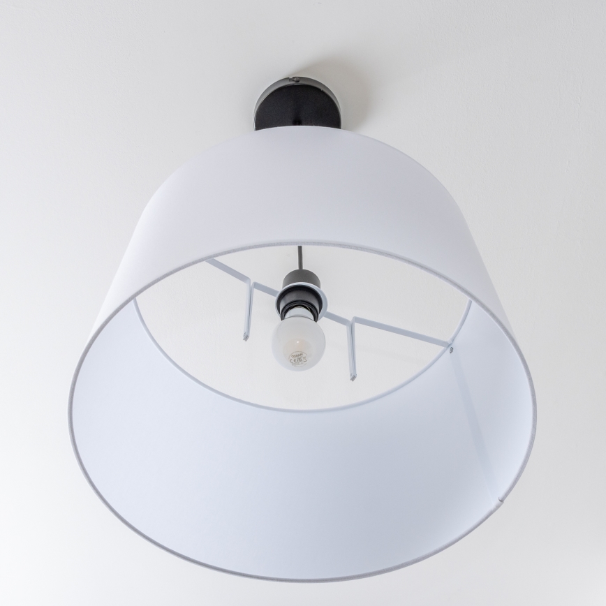 Brilagi - Suspension LED sur câble CERIA 1xE27/40W/230V Ø 45 cm blanche