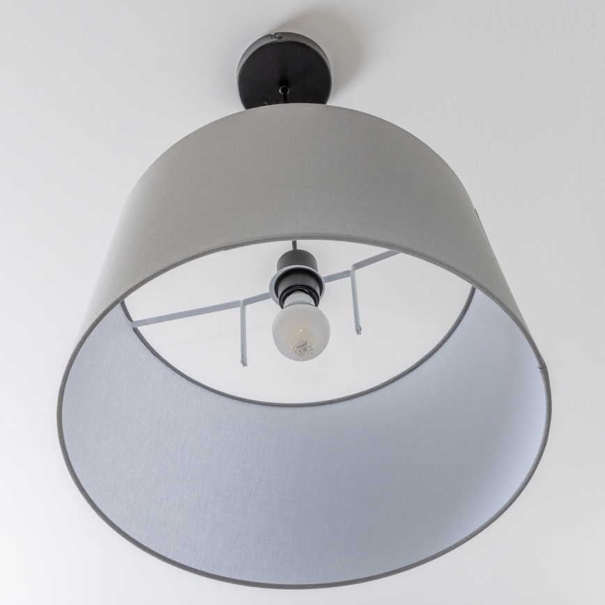 Brilagi - Suspension LED sur câble CERIA 1xE27/40W/230V Ø 45 cm gris