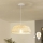 Brilagi - Suspension LED sur câble CERIA BOHO 1xE27/40W/230V Ø 60 cm en rotin