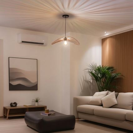 Brilagi - Suspension LED sur câble CERIA WIRE 1xE27/40W/230V 40x56 cm bronze