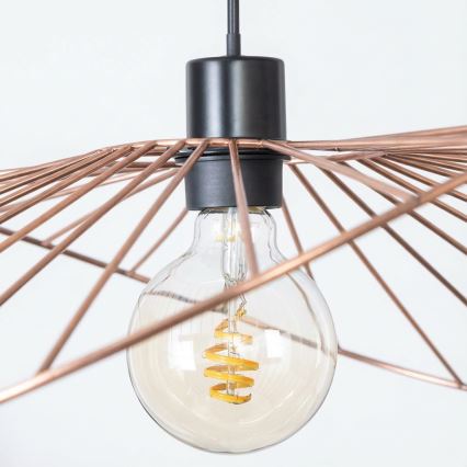 Brilagi - Suspension LED sur câble CERIA WIRE 1xE27/40W/230V 60x80 cm bronze