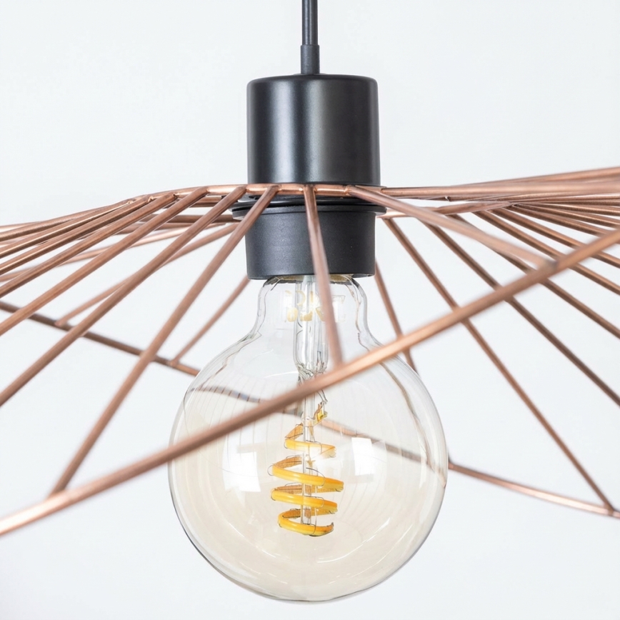Brilagi - Suspension LED sur câble CERIA WIRE 1xE27/40W/230V 60x80 cm bronze