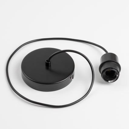 Brilagi - Suspension LED sur câble CERIA WIRE 1xE27/40W/230V 60x80 cm noire