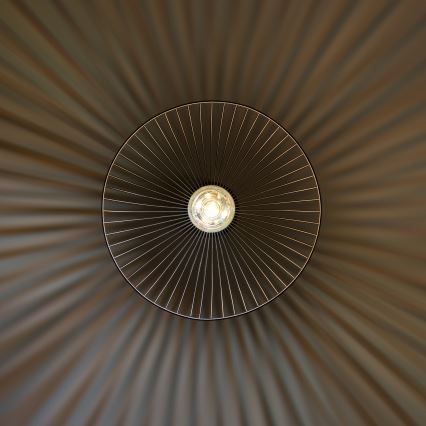 Brilagi - Suspension LED sur câble CERIA WIRE 1xE27/40W/230V Ø 38 cm noir