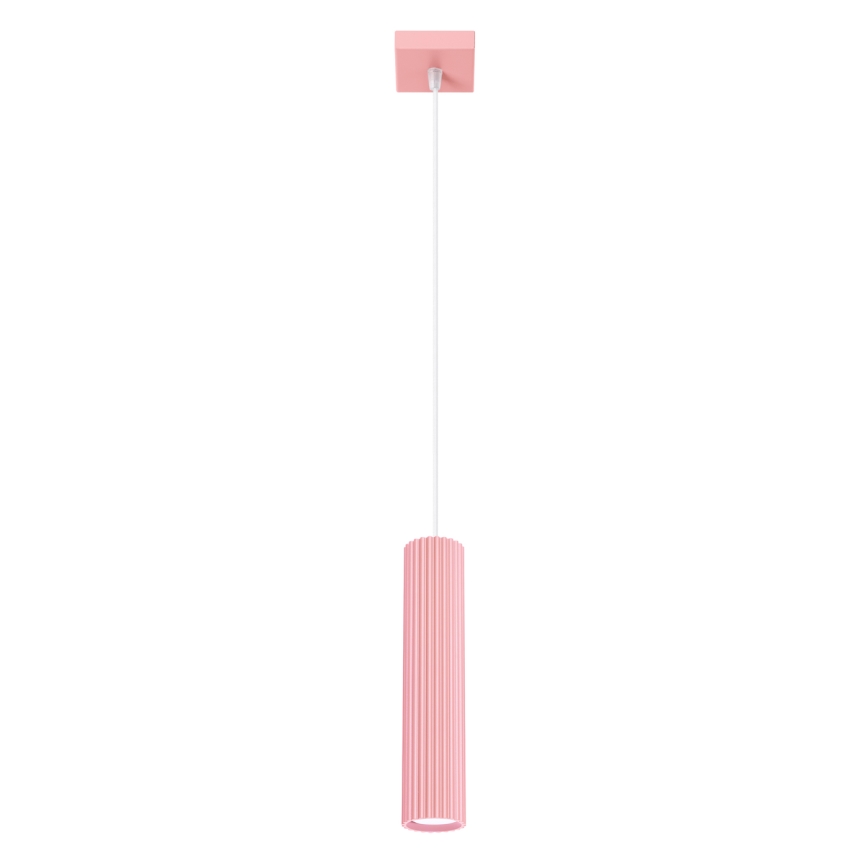 Brilagi - Suspension LED sur câble CRESTO 1xGU10/10W/230V rose