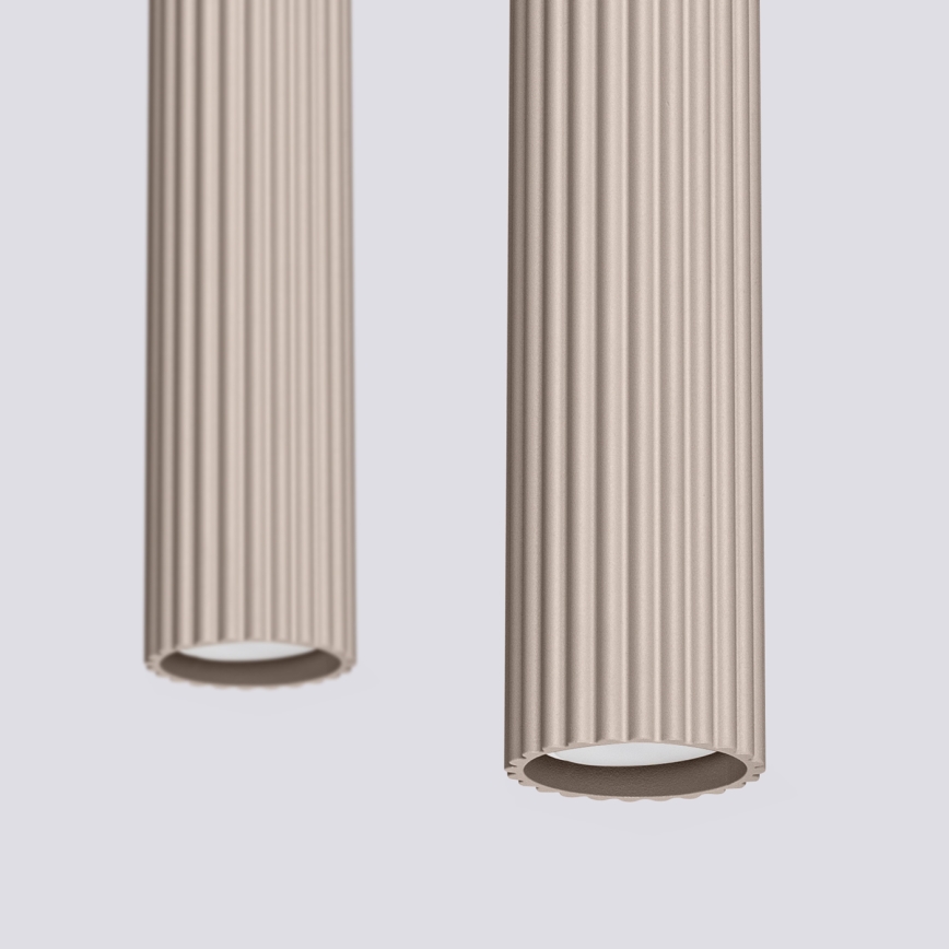 Brilagi - Suspension LED sur câble CRESTO 2xGU10/10W/230V taupe