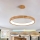 Brilagi - Suspension LED sur câble FALCON WOOD MODERN LED/60W/230V 3000/4000/6000K Ø 80 cm bois