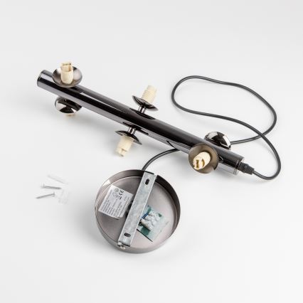 Brilagi - Suspension LED sur câble MILLA 6xG9/3W/230V chrome noir/blanc