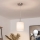 Brilagi - Suspension LED sur câble NUBILA 1xE27/60W/230V Ø 14 cm blanc