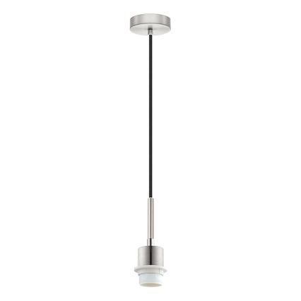 Brilagi - Suspension LED sur câble NUBILA 1xE27/60W/230V Ø 14 cm noir/gris