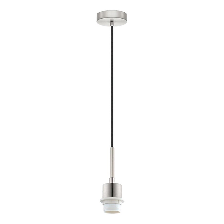 Brilagi - Suspension LED sur câble NUBILA 1xE27/60W/230V Ø 14 cm noire/rouge