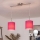 Brilagi - Suspension LED sur câble NUBILA 2xE27/60W/230V rose