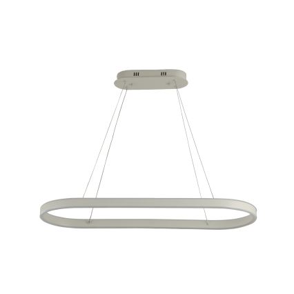 Brilagi - Suspension LED sur câble PONDIE LED/45W/230V 80x30 cm blanche