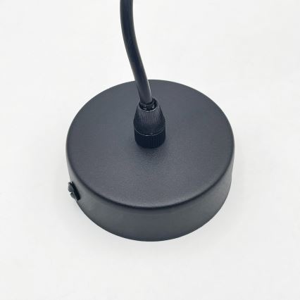 Brilagi - Suspension LED sur câble RIDDY 1xE27/60W/230V noire