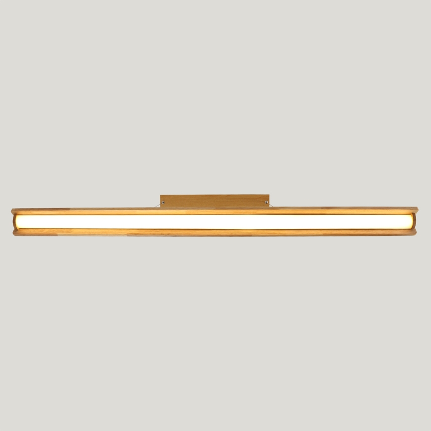 Brilagi - Suspension LED sur câble UMEA WOOD LED/30W/230V 120 cm bois