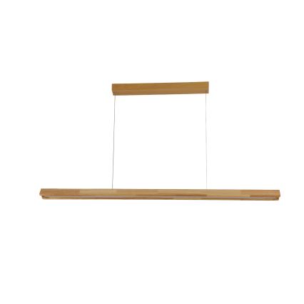 Brilagi - Suspension LED sur câble UMEA WOOD LED/30W/230V 120 cm bois