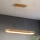 Brilagi - Suspension LED sur câble UMEA WOOD LED/30W/230V 70x20 cm bois d'hévéa