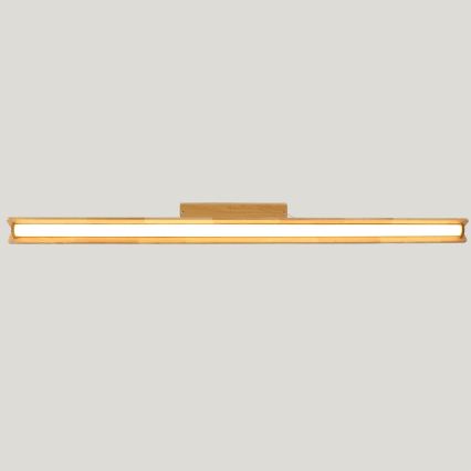 Brilagi - Suspension LED sur câble UMEA WOOD LED/40W/230V 150 cm en bois d'hévéa