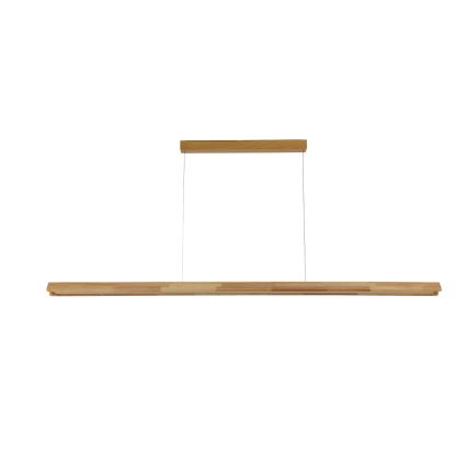 Brilagi - Suspension LED sur câble UMEA WOOD LED/40W/230V 150 cm en bois d'hévéa