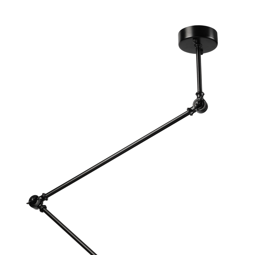 Brilagi - Suspension LED sur tige IRONBEAM 1xE27/60W/230V noir