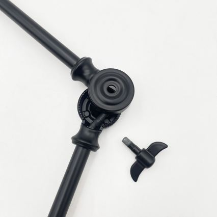 Brilagi - Suspension LED sur tige IRONBEAM 1xE27/60W/230V noir