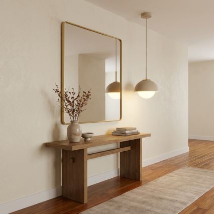 Brilagi - Suspension sur câble 1xE27/60W/230V, Ø 18 cm, beige/doré
