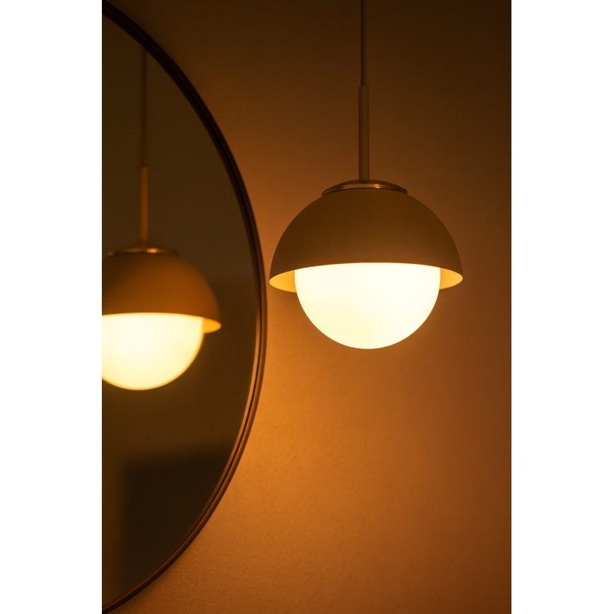 Brilagi - Suspension sur câble 1xE27/60W/230V, Ø 18 cm, beige/doré