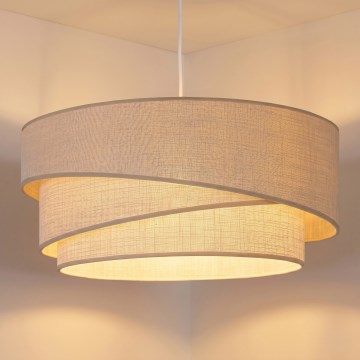Brilagi - Suspension sur câble ARROW 1xE27/60W/230V Ø 45 cm beige