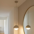 BRILAGI - Suspension sur câble COSMO 1xE27/60W/230V, Ø 18 cm, beige/doré