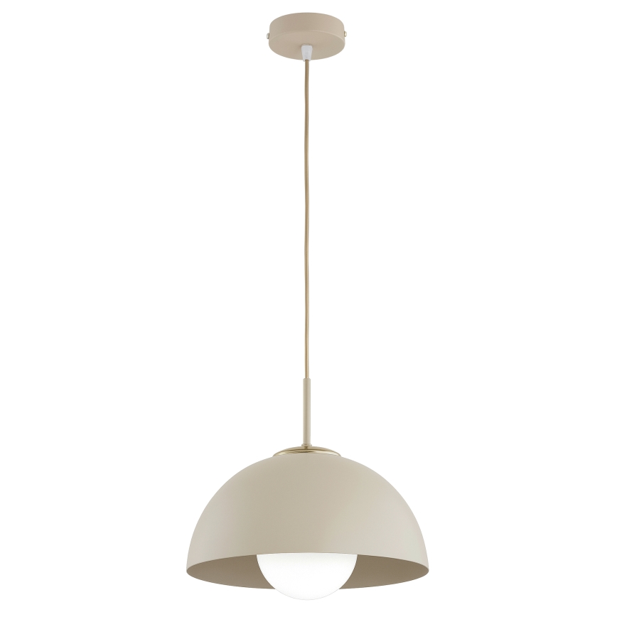 Brilagi - Suspension sur câble COSMO 1xE27/60W/230V Ø 30 cm beige/doré