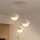 Brilagi - Suspension sur câble COSMO 3xE27/60W/230V beige/doré