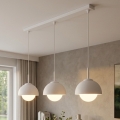 BRILAGI - Suspension sur câble COSMO 3xE27/60W/230V blanc/doré