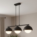 BRILAGI - Suspension sur câble COSMO 3xE27/60W/230V noire