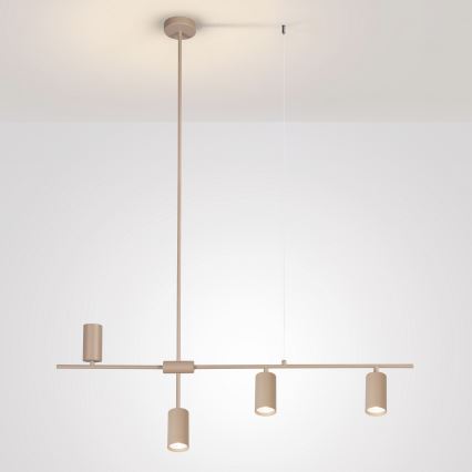 Brilagi - Suspension sur câble CRANE 4xGU10/30W/230V beige