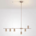 Brilagi - Suspension sur câble CRANE 6xGU10/30W/230V beige