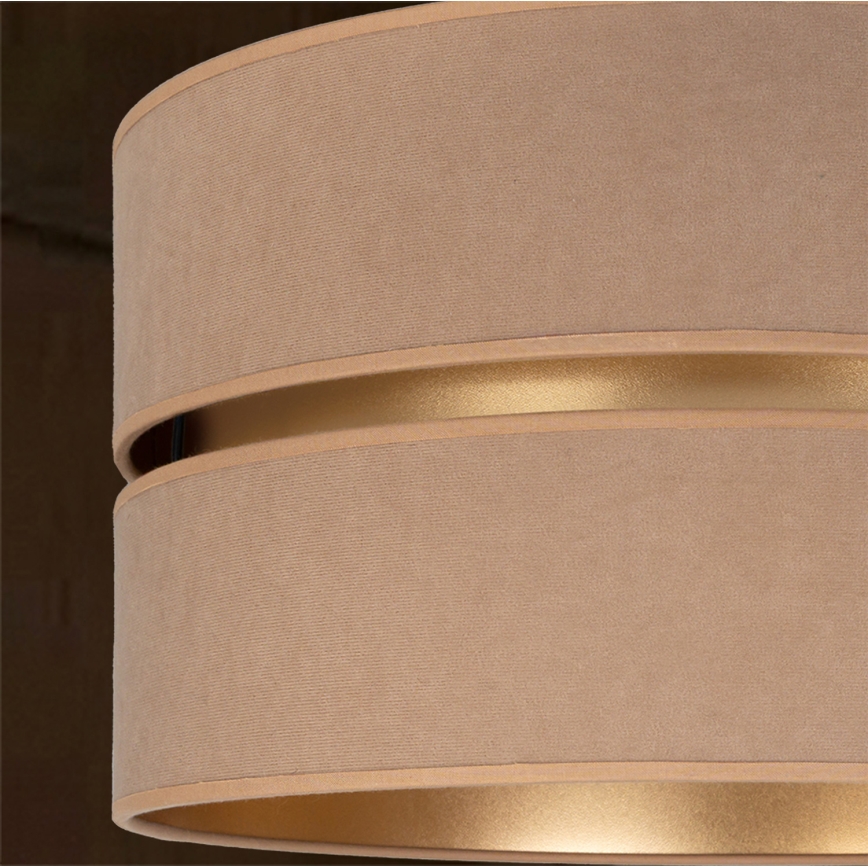 Brilagi - Suspension sur câble DUO-DUO 1xE27/60W/230V Ø 40 cm beige/doré