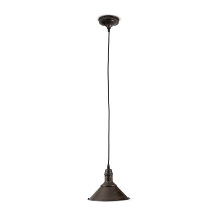 BRILAGI - Suspension sur câble FORGE 1xE27/60W/230V diam. 22 cm marron