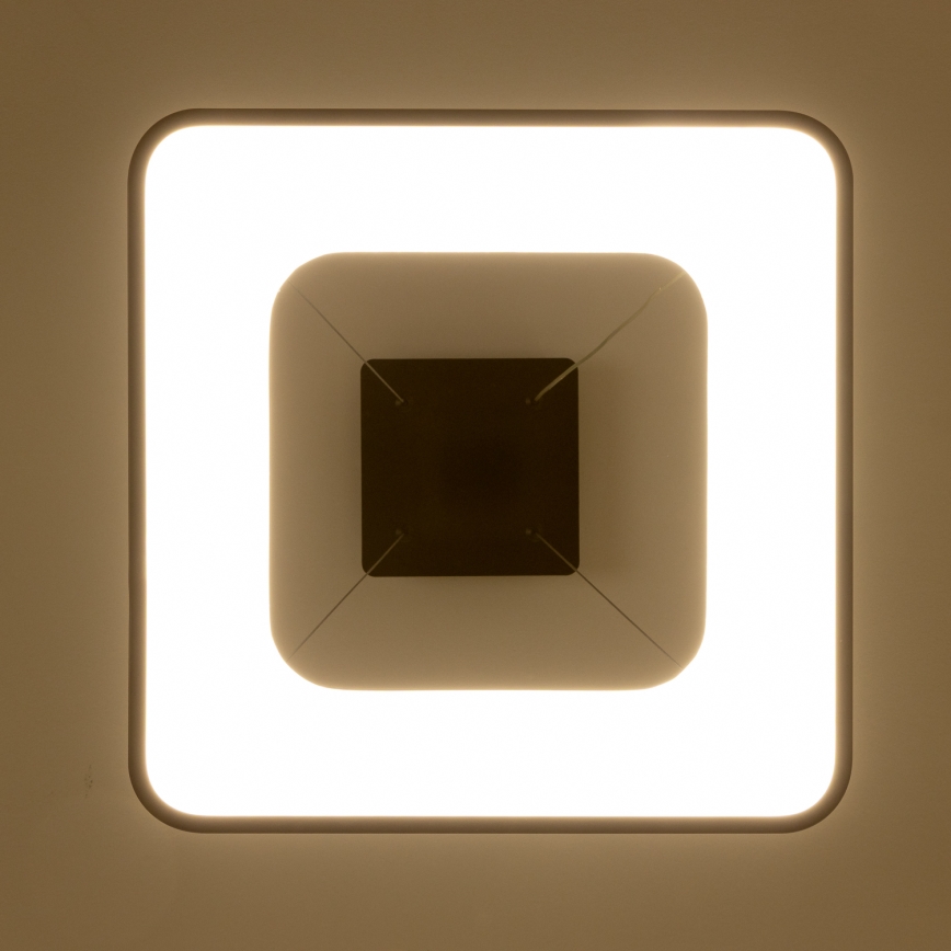 Brilagi - Suspension à câble dimmable FALCON II LED/80W/230V 3000-6500K 40x40 cm noire + télécommande