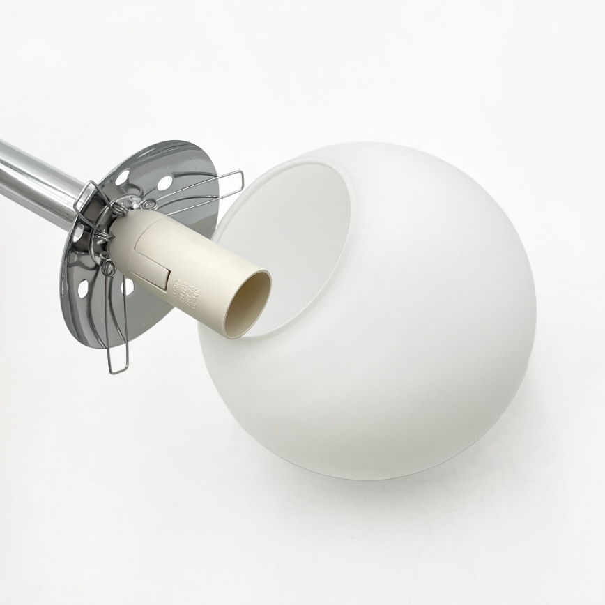 Brilagi - Suspension sur câble MALONY 6xE14/20W/230V chrome brillant