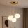Brilagi - Suspension sur câble MILO 3xE27/60W/230V dorée