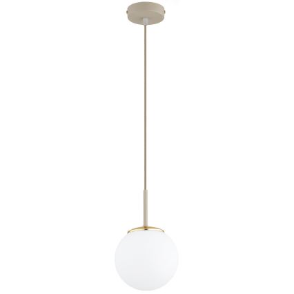 Brilagi - Suspension sur câble MILO ECRU 1xE27/60W/230V beige/doré
