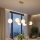Brilagi - Suspension sur câble MILO ECRU 6xE27/60W/230V beige/doré