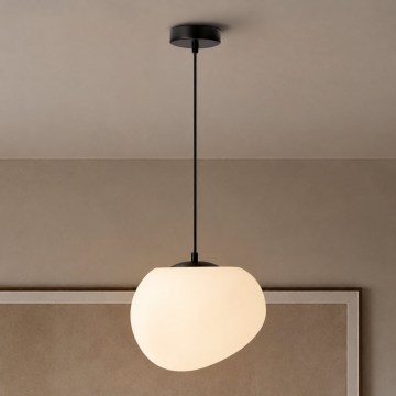 BRILAGI - Suspension sur câble PEBBLES 1xE27/40W/230V Ø 25 cm noire
