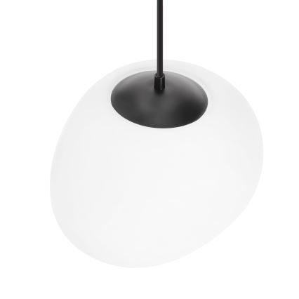 BRILAGI - Suspension sur câble PEBBLES 1xE27/40W/230V Ø 30 cm noire